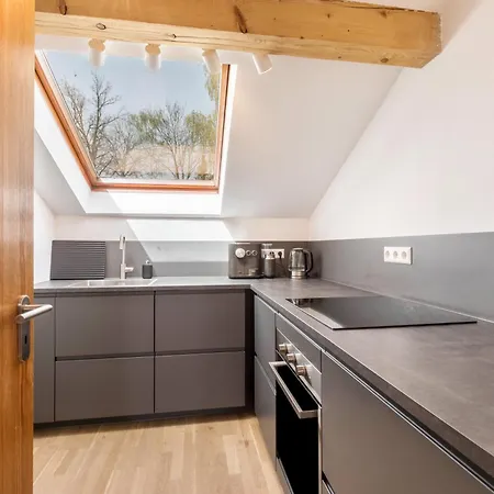 Ferienwohnung Lautertal Loft Blaustein Exterior foto